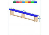 Скамейка для детского сада полумягкая 2000 мм Dinamika