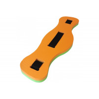 Пояс страховочный 2-х цветный 72х22х4см для аквааэробики Sportex E39342 оранжево\зеленый
