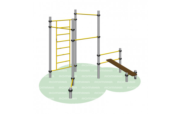 Комплекс турников Romana 501.09.01 600_380