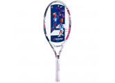 Ракетка для большого тенниса детская 7-9 лет Babolat B`FLY 23 Gr000 140486 бело-розовый