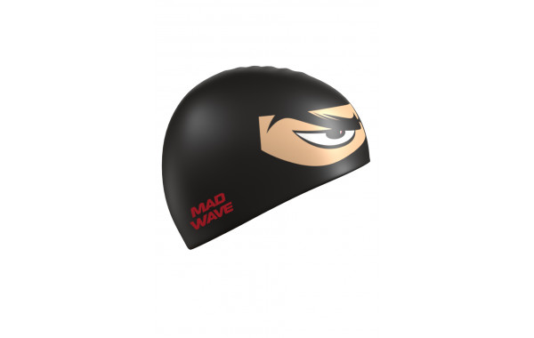 Юниорская силиконовая шапочка Mad Wave NINJA M0571 03 0 01W 600_380