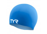 Шапочка для плавания TYR Wrinkle Free Silicone Cap LCSO-420 синий