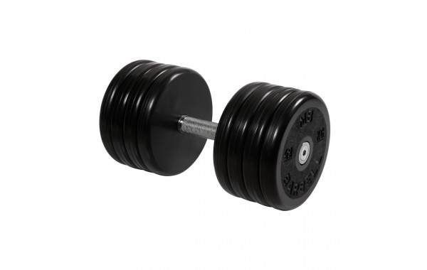 Гантель классик MB Barbell с вращающейся ручкой 49 кг MB-FdbEM-B49 600_380