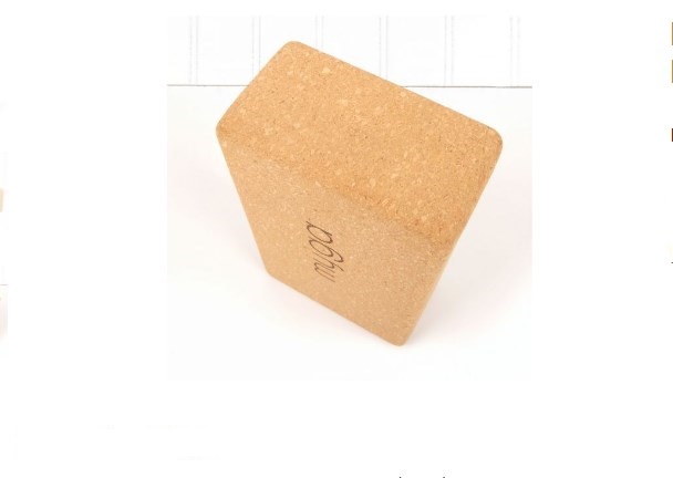 Блок для йоги Myga Cork Eco Brick Block RY1061 608_432