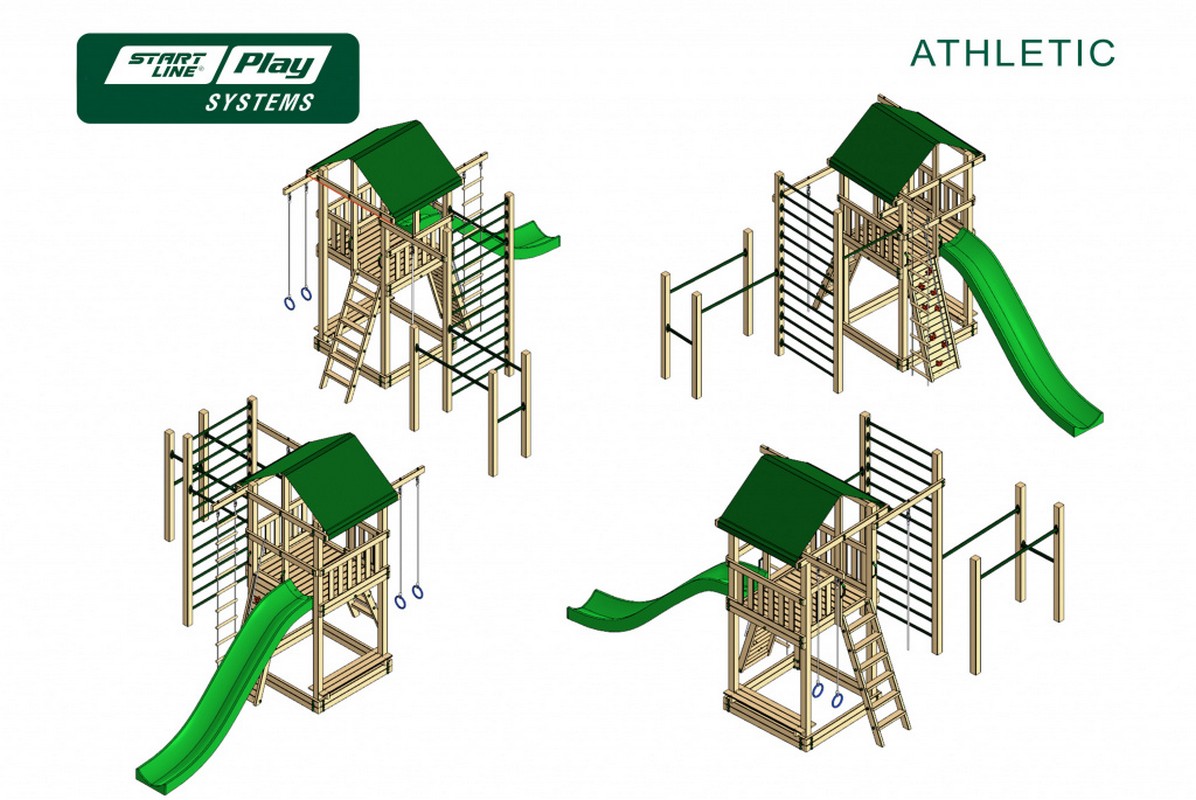 Детский городок Start Line Athletic эконом GSK1-e 1196_800