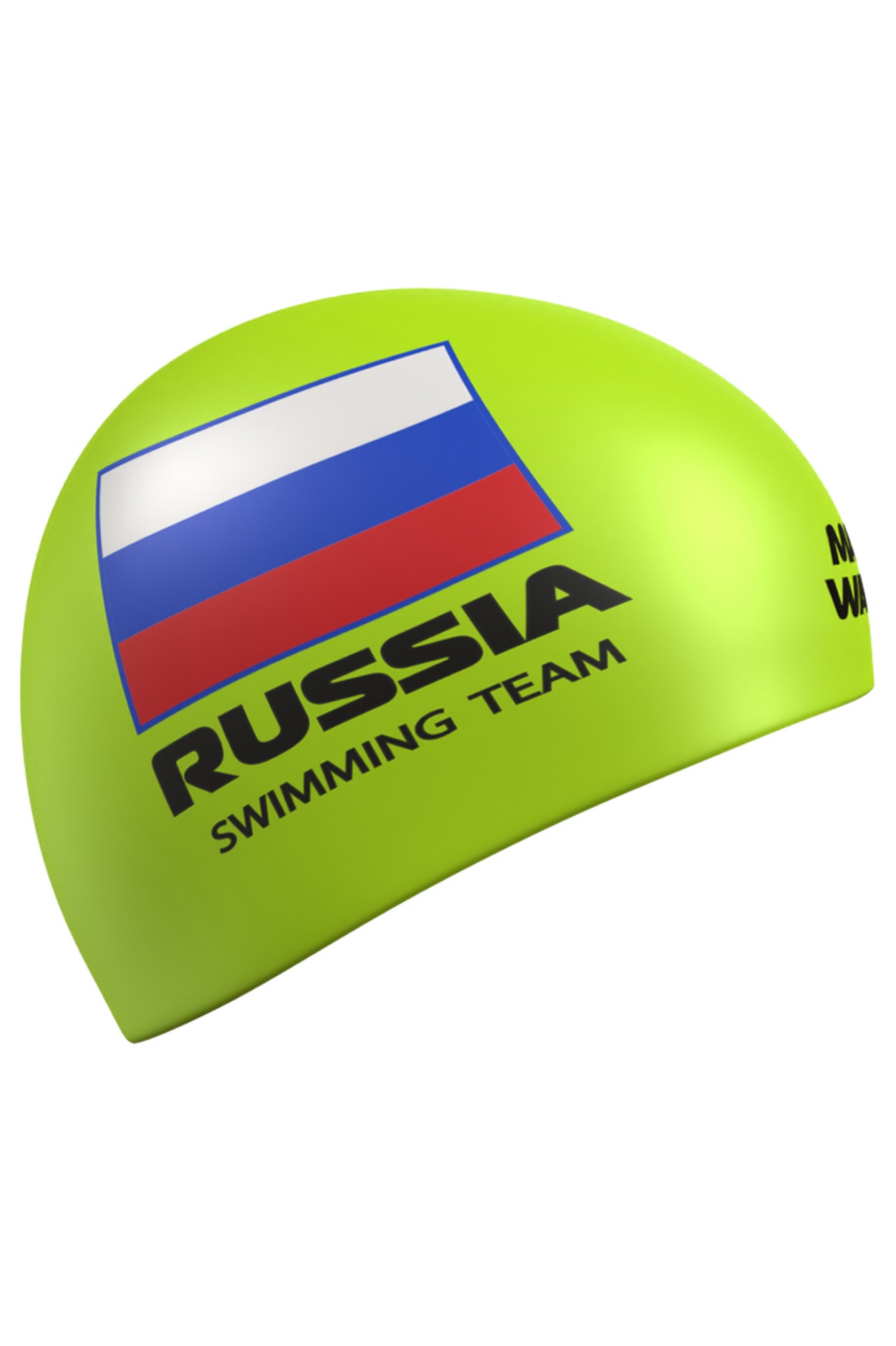 Силиконовая шапочка Mad Wave Swimming team M0558 18 0 10W Салатовый 1333_2000