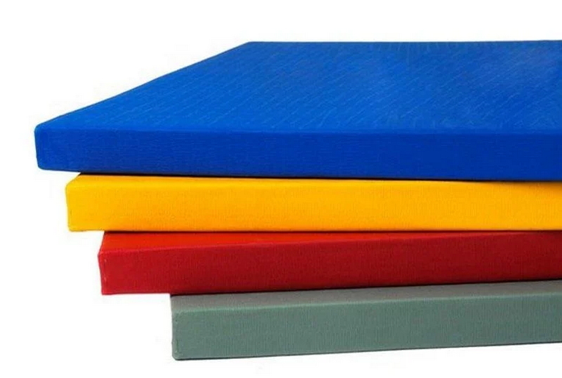 Татами Верх JUDO EURO 650 гр/м2 низ Antislip 670 гр/м2 ромб 50мм 2*1м DSFight 800_539