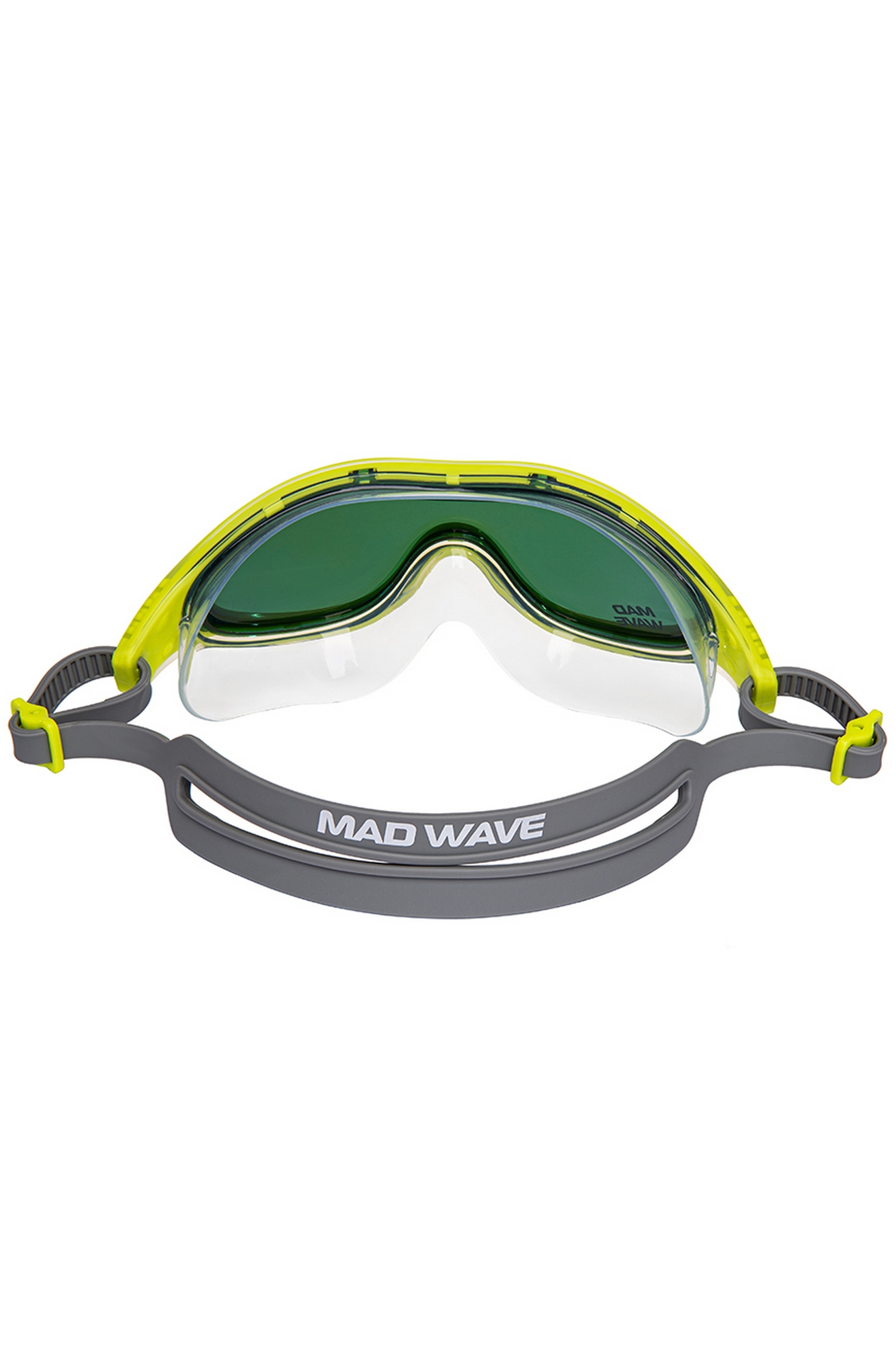 Маска для плавания Mad Wave Shade rainbow M0464 03 0 10W Салатовый 1333_2000