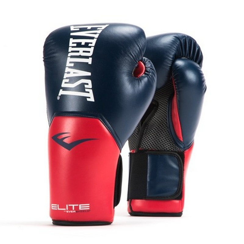 Перчатки тренировочные Everlast Elite ProStyle 10 oz син/красн. P00001203-10 800_800