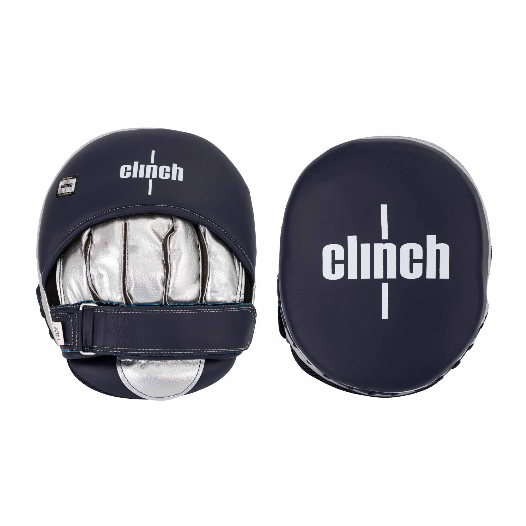 Лапы Clinch Focus Mitt Aero One темносине-серебристые C545 2000_2000