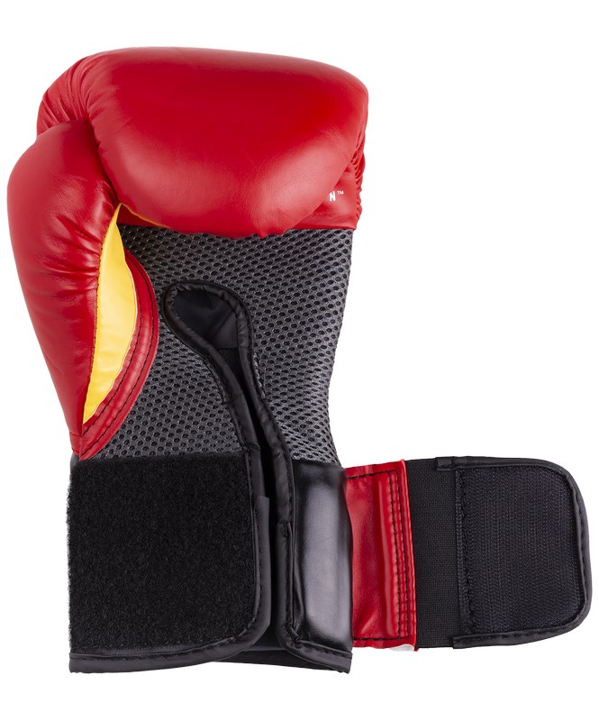 Перчатки боксерские Everlast Elite ProStyle P00001243, 12oz, к/з, красный 665_800