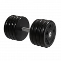 Гантель классик MB Barbell с вращающейся ручкой 46 кг MB-FdbEM-B46 120_120