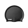 Шапочка для плавания Atemi Very Big silicone Cap Deep black TVBSCXL1BK черный 120_120