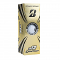 Мяч для гольфа Bridgestone e12 Contact White BGB1CWX белый (3шт.) 120_120