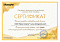 Сертификат на товар БизиДом Kampfer Little Academy KS-020